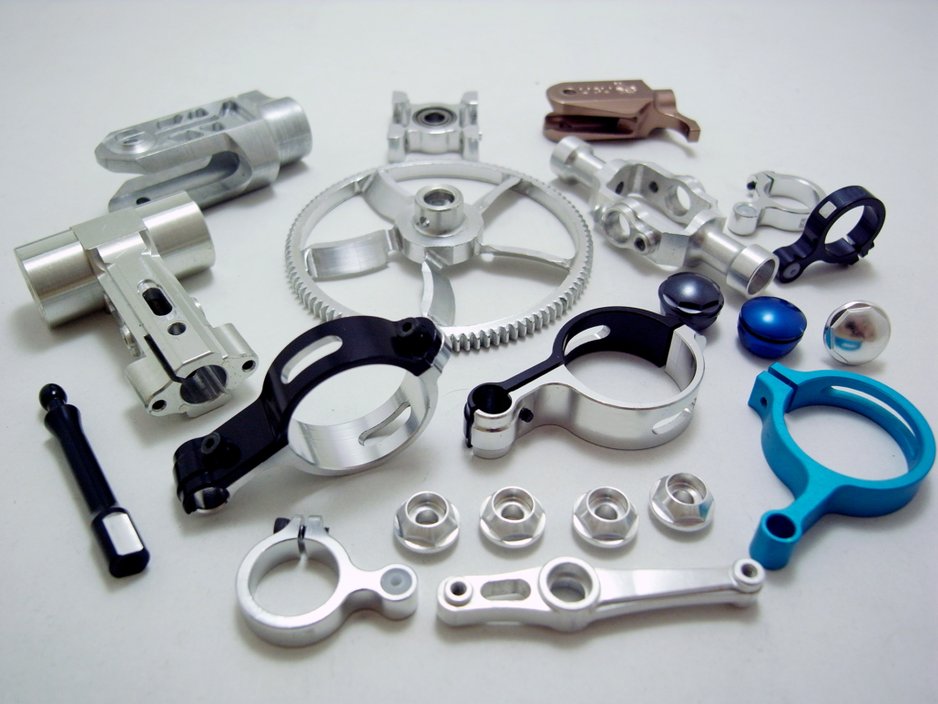 Various aluminum parts